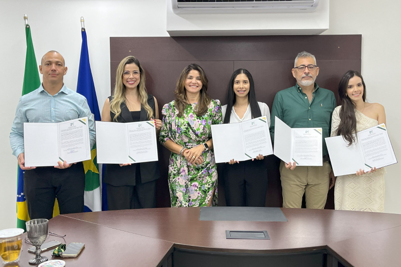 DPEMT dá posse a cinco novos servidores aprovados em concurso público