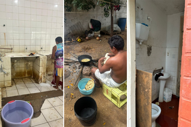 DPEMT solicita que Prefeitura forneça alimentação e reforme unidades de acolhimento para pessoas em situação de rua