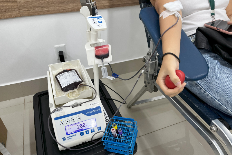DPEMT realiza mutirão de doação e contribui para salvar centenas de vidas