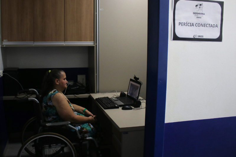 Defensoria e INSS realizam 10 perícias médicas conectadas durante ação em Gaúcha do Norte