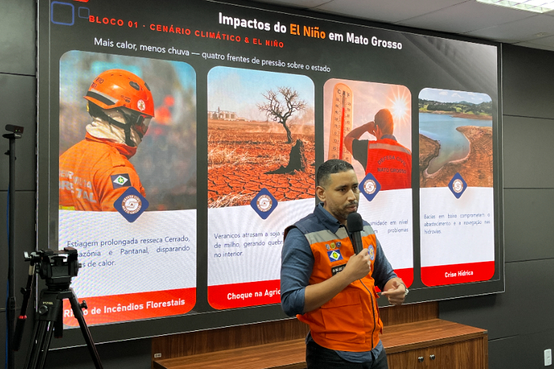Defensoria participa de debate para definir ações preventivas contra impactos do El Niño em MT