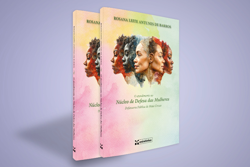 Defensora publica livro sobre atendimentos das mulheres vítimas de violência na DPEMT